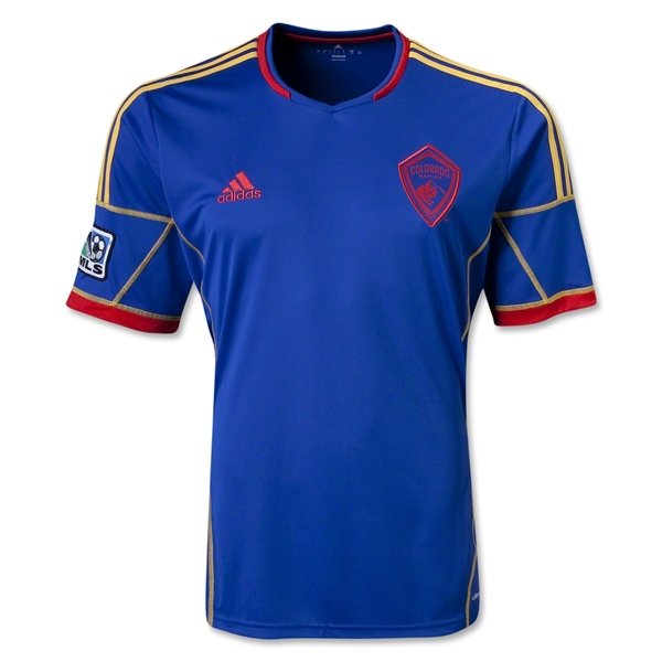 2013 Colorado Rapids Away Blue Soccer Jersey Shirt - Click Image to Close